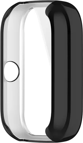 Vista 4 de Funda protectora de pantalla compatible con Amazfit Bip 3 Pro, accesorios para reloj inteligente, protección completa contra arañazos, TPU suave