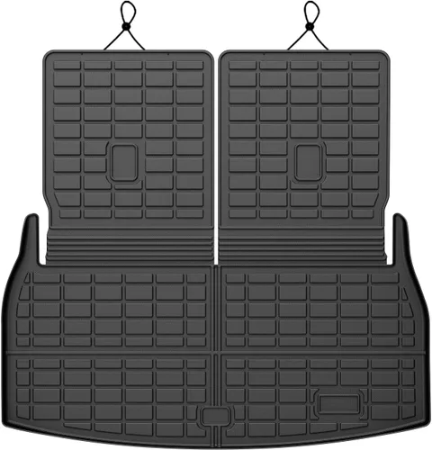 Vista 74 de Forro de carga para Jeep Compass/Patriot 2007-2016 y 2007-2012 Dodge Caliber, alfombras de carga para todo clima para accesorios de Compass