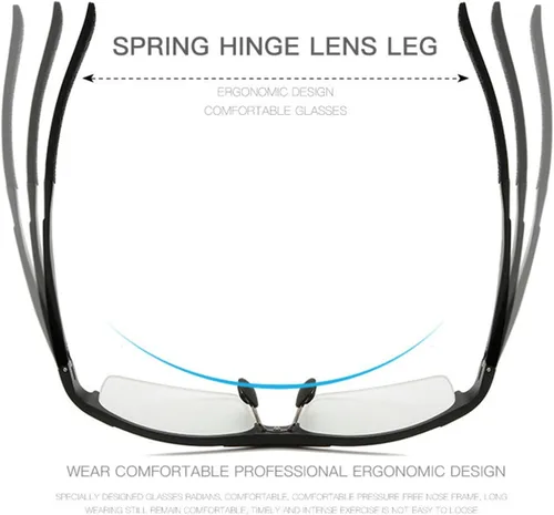 Vista 5 de Gafas de lectura bifocales fotocromáticas para hombres Aluminio magnesio deportes transición lupa presbicia gafas de sol lectores Negro