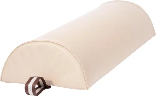 Vista 2 de Master Massage Cojín de masaje semicircular de 9"x26" - Crema