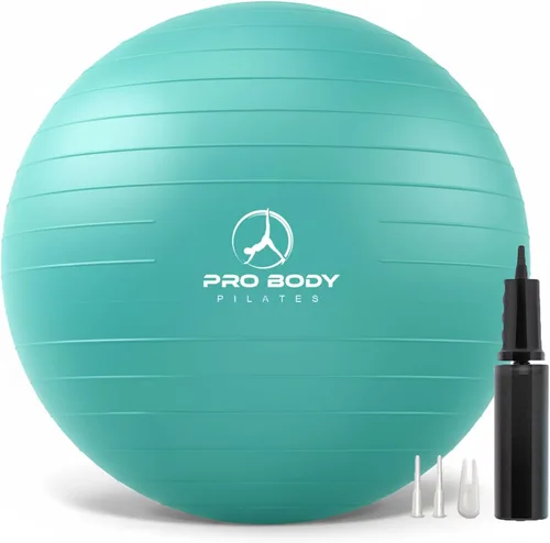 Vista 10 de ProBody Pilates Yoga Ball - Vibrant Colors Exercise Ball