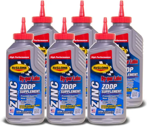 Vista 4 de Rislone 4405 Hy-per Lube Zinc ZDDP Suplemento, 11 onzas Aditivo de zinc ZDDP real