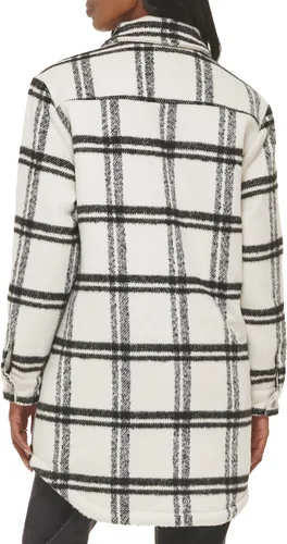 Vista 4 de Levi's Chaqueta larga con forro de sherpa de mezcla de lana para mujer
