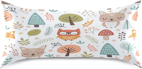Vista 10 de Fundas de almohada Blueangle con diseño de rayas de béisbol – Fundas de almohada suaves y transpirables – Lavables a máquina – Fundas de almohada