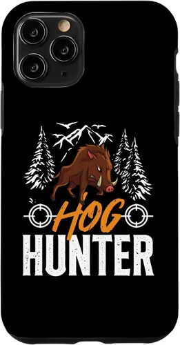 Vista 10 de Funda para iPhone 14 Hog Hunting Dog Gun Call Hunter Pigs Wild Javelina