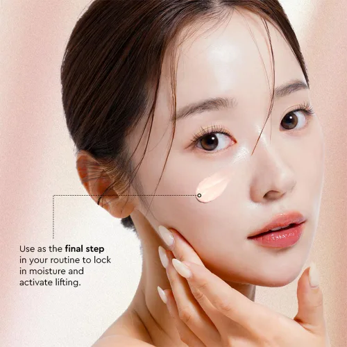 Vista 5 de The Face Shop Crema de ojos con levantamiento de volumen de granada y colágeno Crema revitalizante profunda para elasticidad, firmeza y densidad