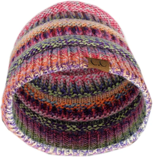 Vista 183 de C.C Trendy Warm Chunky Soft Stretch Cable Knit Beanie