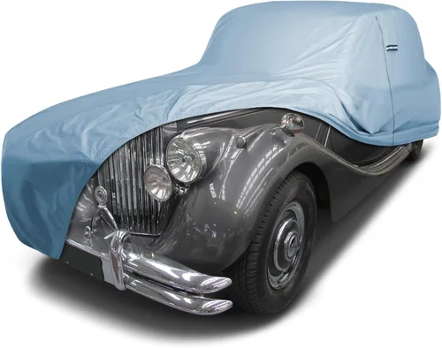 Vista 42 de iCarCover Funda de automóvil personalizada premium para Jaguar 420 1966-1969, resistente, impermeable, para todo tipo de clima, lluvia, nieve
