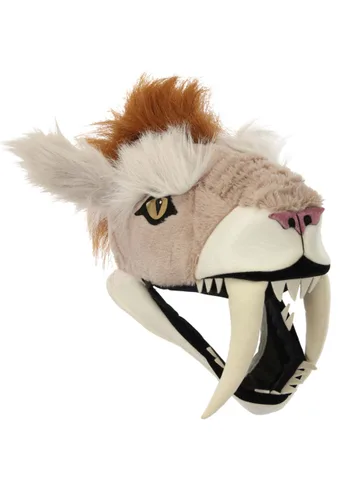 Vista 3 de Sombrero de Disfraz Sabertooth Jawesome Multicolor