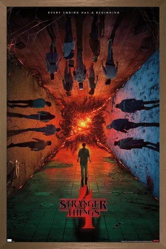 Vista 15 de Trends International Netflix Stranger Things: Temporada 4 - Póster de presentación con el grupo, para pared, de una hoja, 14.725 x 22.375 pulgadas