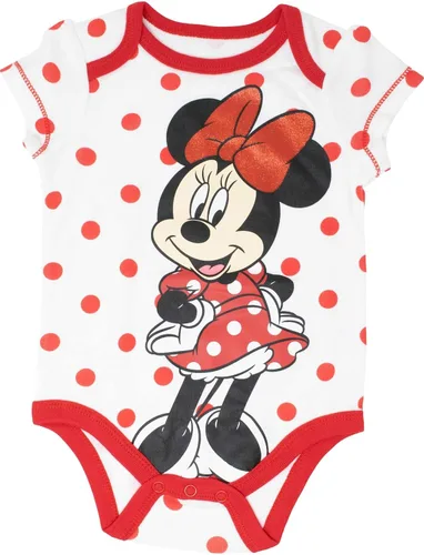 Vista 6 de Disney Minnie Mouse 5 Pack Body para niñas
