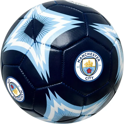 Vista 2 de Icon Sports Balón de fútbol del Manchester City para todas las edades, tamaño 5, 4 y 2, pelota de Man City con licencia