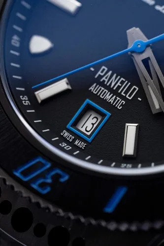 Vista 4 de Tonino Lamborghini Panfilo - Reloj automático azul TLF-T03-4