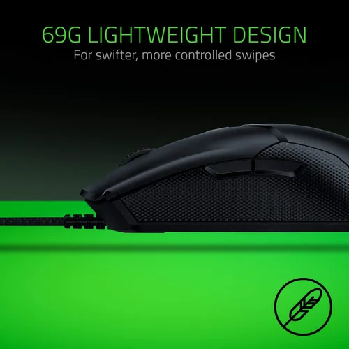 Vista 6 de Razer Gaming Viper Mouse inalámbrico con sensor óptico DPI de entrada más rápida