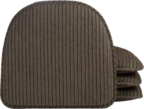 Vista 48 de Klear Vu Raindrop The Gripper - Cojines antideslizantes para silla, suaves y cómodos, almohadillas para asiento, almohadón para cocina, comedor u
