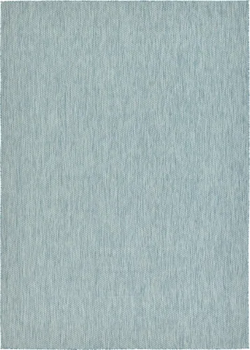 Vista 92 de Unique Loom Collection - Alfombra casual de transición sólida jaspeada para interiores y exteriores
