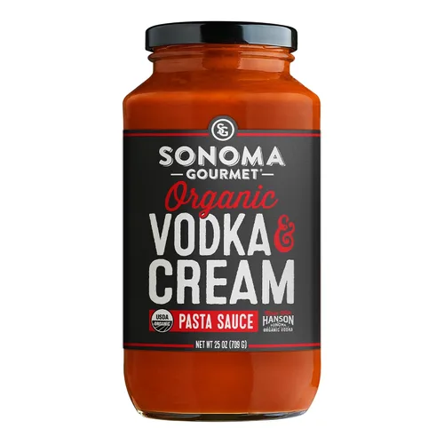 Vista 4 de Sonoma Gourmet Paquete variado de salsa de pasta, 6 sabores: ricotta de hierbas de limón, crema de vodka, pesto de col rizada, tomate parmesano