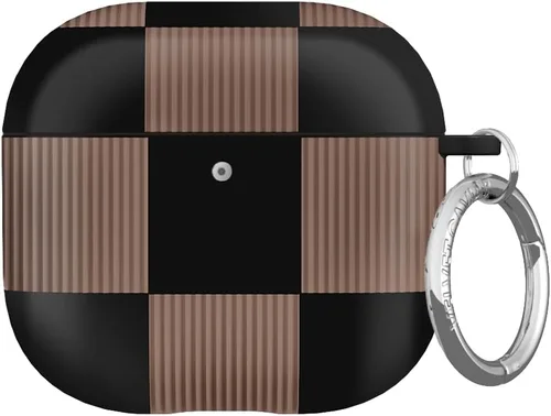 Vista 32 de VELVET CAVIAR Funda compatible con AirPods 4 con llavero, bonitas fundas protectoras duras de 4ª generación para mujer, diseño de lunares azules