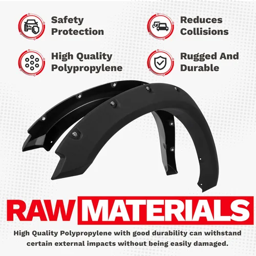 Vista 4 de ECOTRIC Guardabarros compatibles con Dodge Ram 1500/2011-2018 Ram 1500/2019-2023 Ram 1500 Classic Fleetside 2009-2010/2011-2018 Ram 1500 Classic
