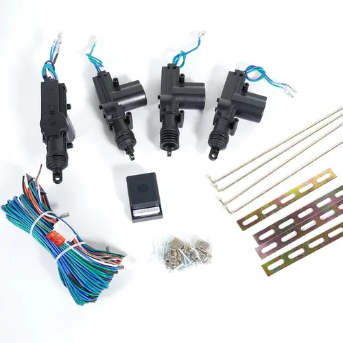 Vista 3 de Unifizz Kit de bloqueo centralizado remoto para coche sin llave, kit de sistema de alarma antirrobo universal