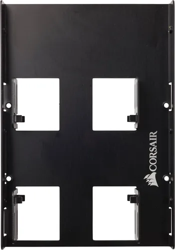 Vista 8 de Corsair Soporte de montaje dual SSD (3.5" Bahía de unidad interna a 2.5", fácil instalación) Negro
