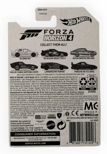 Vista 2 de Hot Wheels Forza Horizon 4 Lamborghini Veneno 5/6, Gris