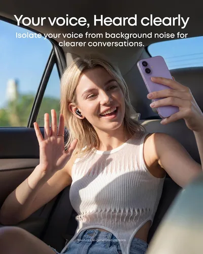 Vista 6 de Soundcore Anker P42i Wireless Earbuds with Adaptive ANC for Daily Noise Black