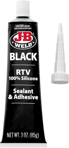 Vista 3 de Sellado J-B Weld Negro Rtv, 3 oz, Negro