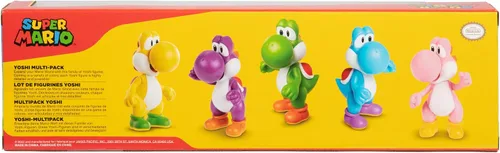 Vista 4 de Nintendo Yoshi Figurines Set de 5 2.6in