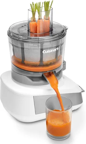 Vista 7 de Cuisinart FP-130 Procesador de alimentos multifuncional de 13 tazas White & Core Elements™ Centro de exprimir para procesadores de alimentos