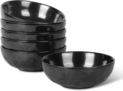 Vista 10 de vicrays Juego de Cuencos de Cerámica para Ensalada de Cocina, para Servir - Cuencos de Sopa de 32 Onzas, Cuencos para Pasta, Resistentes a