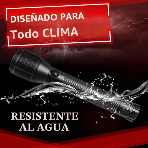 Vista 6 de Linterna de batería LED D de servicio pesado (2-D)
