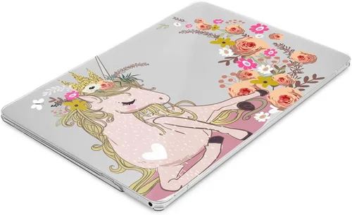 Vista 4 de Funda rígida compatible con MacBook Pro 16 14 M3 M2 2023 M1 Pro 13 2022 Air 13 2021 Retina 2020 Mac 11 12 rosas con estampado de flores protectoras
