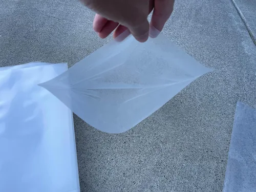 Vista 7 de Sandbaggy Bolsas de polietileno transparente Disponible en 9 x 12 pulgadas, 10 x 10 pulgadas o 12 x 15 pulgadas Bolsa de polietileno de grado