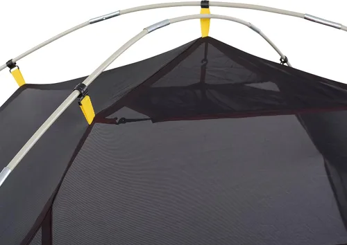 Vista 7 de Sierra Designs Alpenglow - Tienda de campaña para acampar construida con tecnología Twilight para bloquear el 98% de los rayos solares, fácil