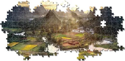 Vista 3 de Clementoni - 32564 - Colección Puzzle - Vista de China - 2000 Piezas - Hecho en Italia - Rompecabezas para adultos