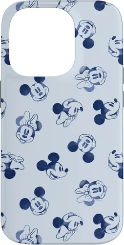 Vista 17 de Funda retro para iPhone 16 Disney Minnie y Mickey Mouse Icon Faces Vintage Art Retro