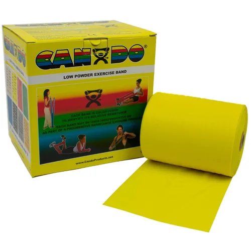 Vista 11 de CanDo 35648 Bandas de ejercicio Roll, X-Light, sin látex, 6 yardas de longitud
