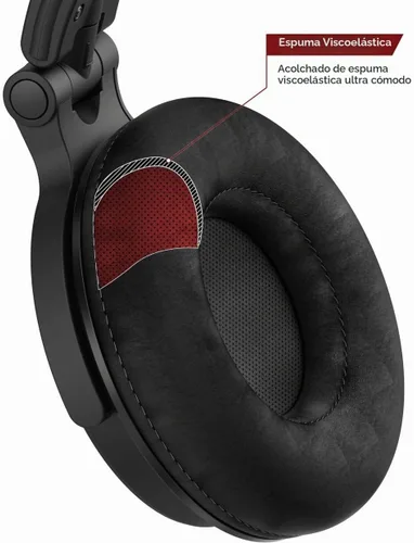 Vista 7 de Thore Auriculares sobre la oreja para iPhone con conector Lightning (certificado Apple MFi) – Auriculares de estudio con monitor DJ de estudio