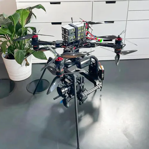 Vista 8 de Master Airscrew 3X Power Series 6x5 3-Blade Hélice - Negro - Normal/Tractor/CCW - Cinelifter, Heavylifter, X Class, Beast Class, Giant Drone Racing