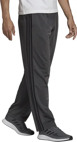 Vista 2 de adidas Essentials - Pantalones deportivos para hombre de 3 rayas con dobladillo abierto