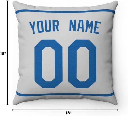 Vista 7 de Almohada personalizada con cualquier número de nombre, regalos personalizados para Los Ángeles