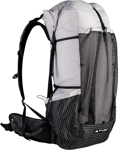 Vista 13 de 3F UL Gear QiDian Pro Mochila ultraligera sin marco para hombre, 46+10L Negro
