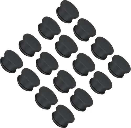 Vista 93 de MECCANIXITY Tapones de silicona con bloqueo de clic para cubrir agujeros de panel, sello de panel de goma tipo empotrado redondo para antepechos