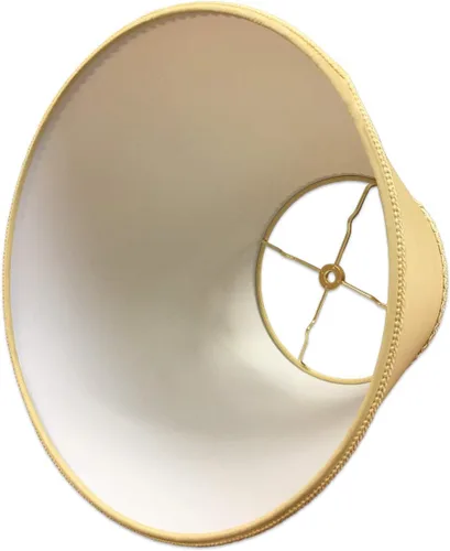 Vista 4 de Royal Designs, Inc. Designer Empire HB-645-14AGL-1 - Persiana de tapa dura con borde elegante, color dorado antiguo, 8 x 14 x 11 pulgadas