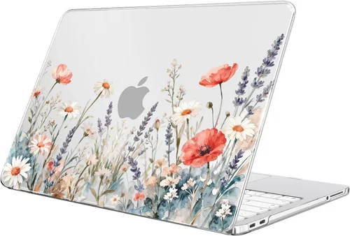 Vista 17 de Fintie Funda para MacBook Neo de 13 pulgadas A3404 2026, transparente Cristal transparente