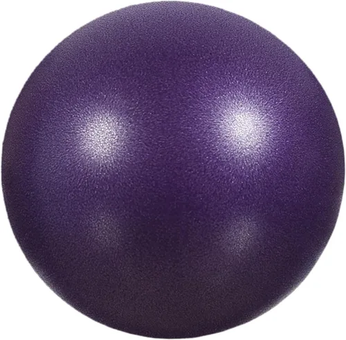 Vista 11 de Pelota de pilates, 9 pulgadas, suave, gruesa, antiestallidos y antideslizantes, mini pelota de yoga para gimnasio de fuerza, pelota de ejercicio