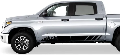 Vista 2 de Juego de calcomanías laterales compatibles con Toyota Tundra 2007-2023