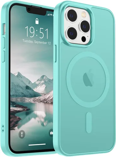 Vista 217 de SUPFINE Funda magnética para iPhone SE 2022 (3ª)/2020 (2ª), iPhone 8 (compatible con MagSafe) (protección contra caídas de grado militar), funda