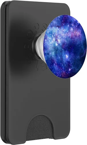 Vista 8 de Space Pop Socket Galaxy Nebula Blue White Purple - PopSockets Grip and Stand for Phones and Tablets